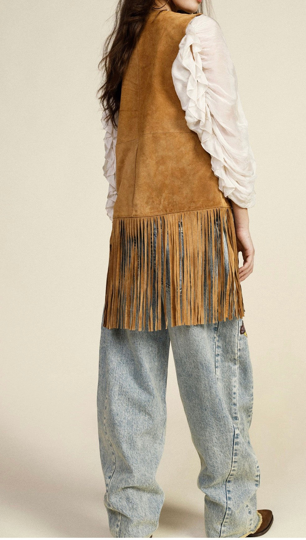 GILET CAMOSCIO FRANGIA DIXIE