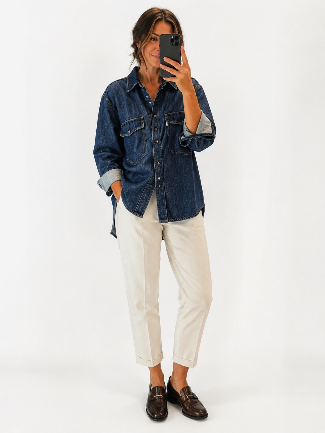 CAMICIA DENIM BLAKE SOALLURE