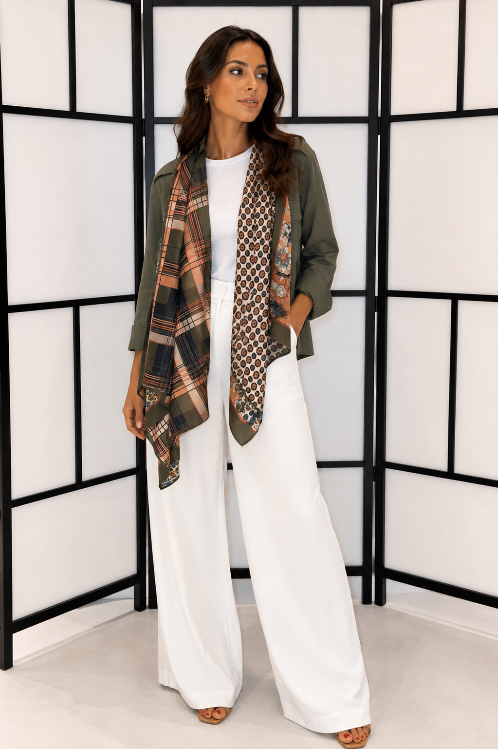 GIACCA MILITARE FOULARD DIXIE