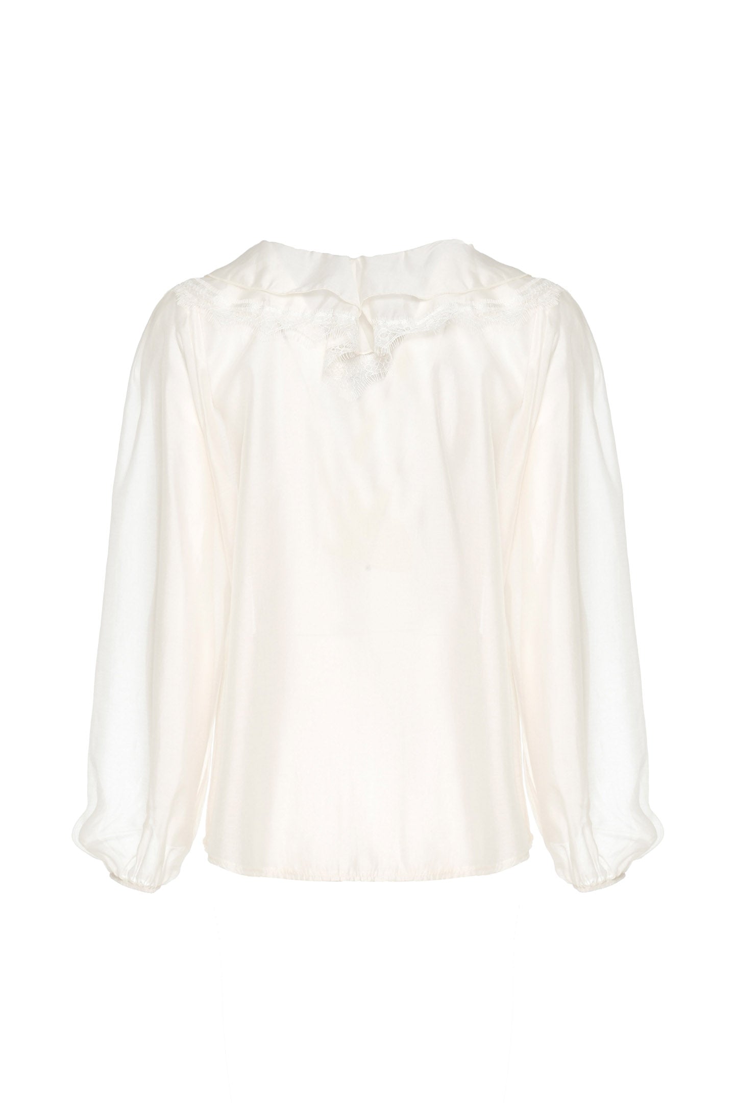BLUSA CON VOLANT SOALLURE