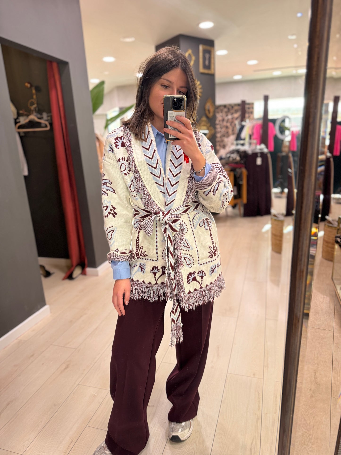 CARDIGAN LUNGO BANDANA DONTWAIT