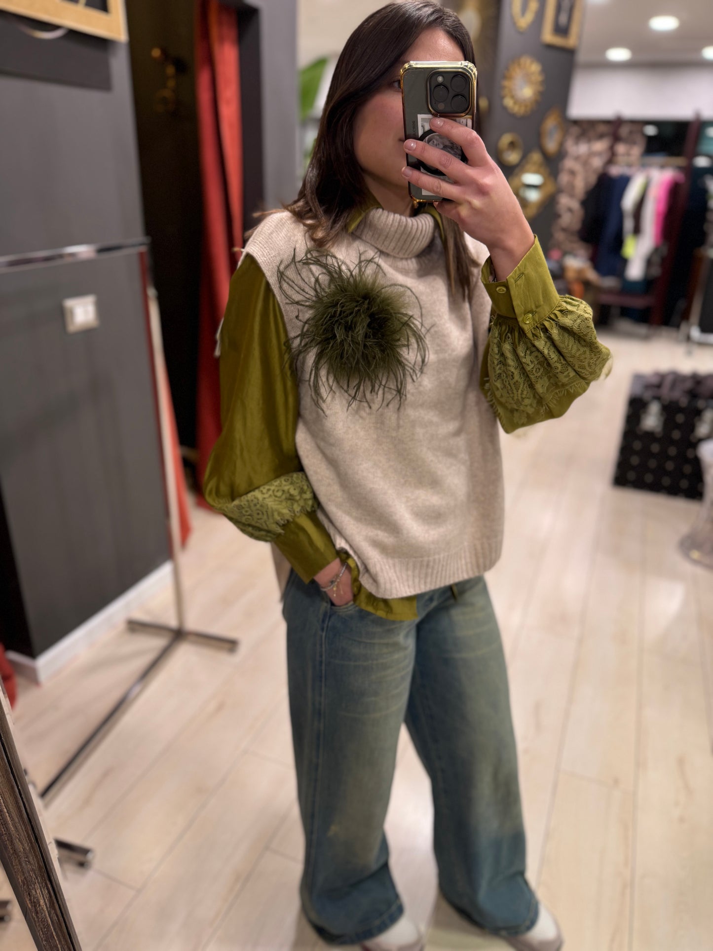 GILET COLLO ALTO DONTWAIT