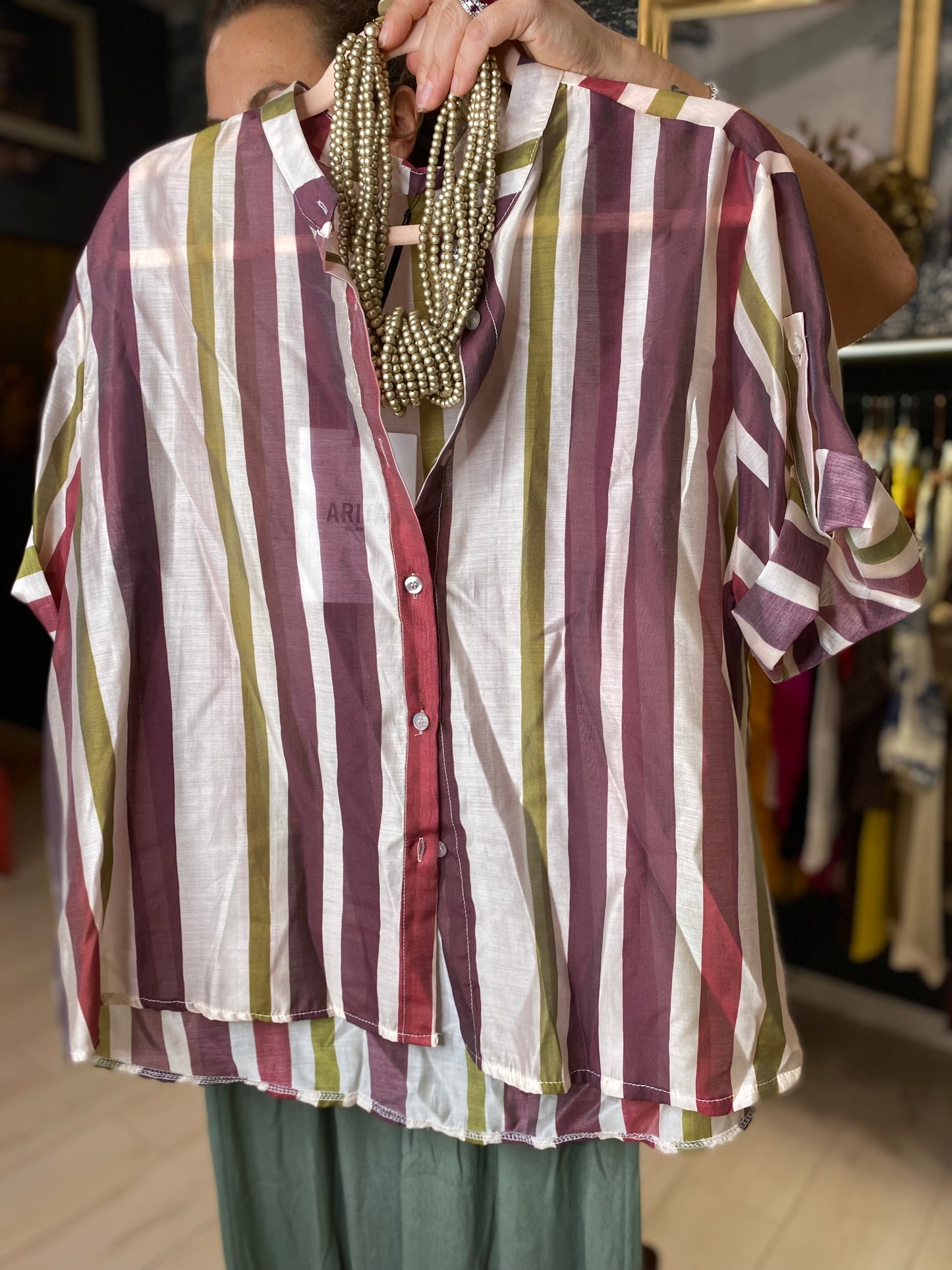 CAMICIA RIGATA|2varianti ARITA