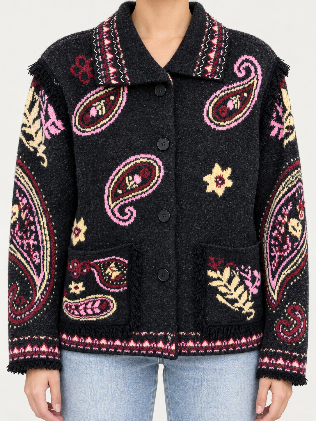 GIACCA IN MAGLIA JACQUARD DONTWAIT