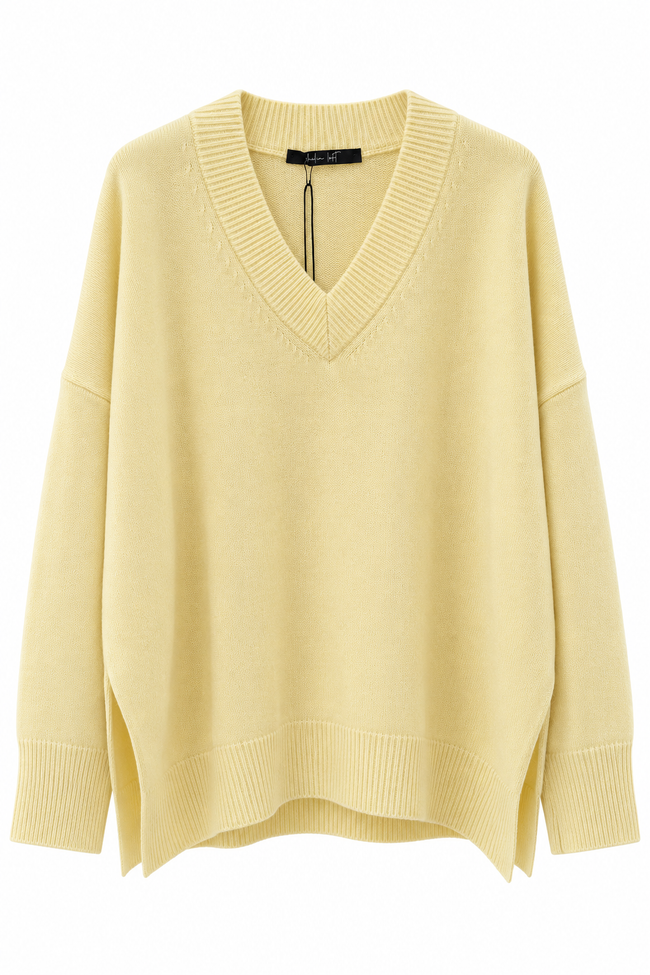 MAGLIONCINO GIALLO IN LANA PHILIALOFT