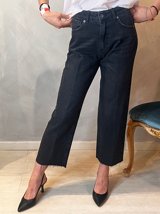 JEANS NERO CLEVE SOUVENIR