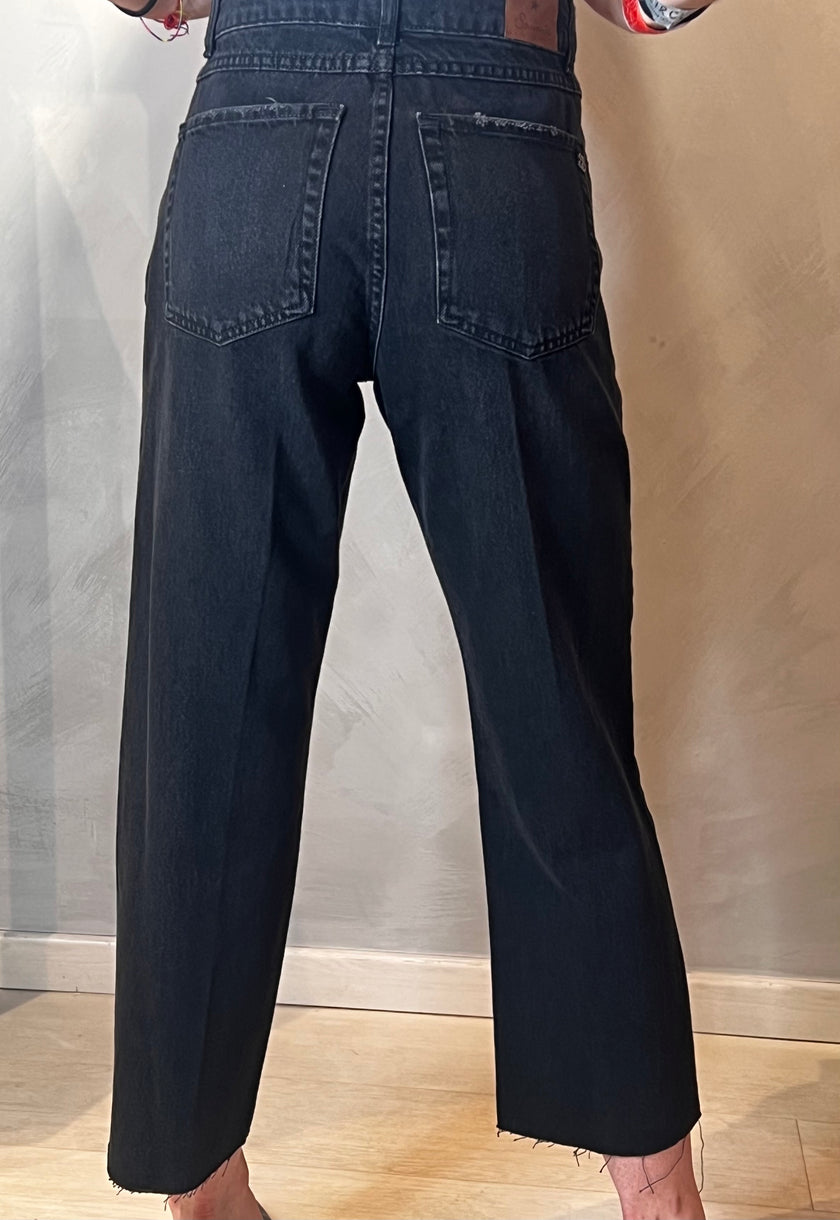 JEANS NERO CLEVE SOUVENIR