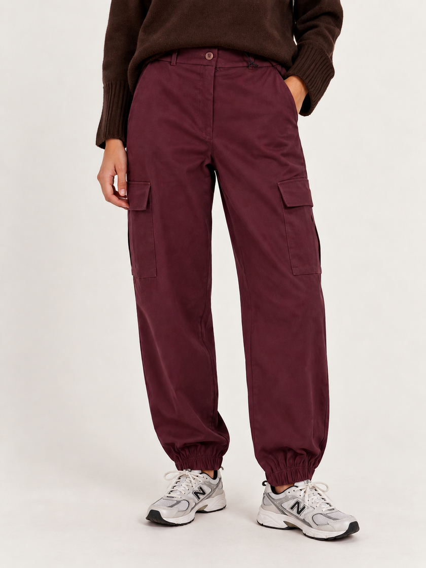 PANTALONE CARGO ELASTICIZZATO DONTWAIT