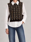 CAMICIA CON GILET PAILLETTES SOUVENIR