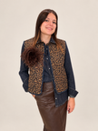 GILET MACULATO IN COTONE DONTWAIT