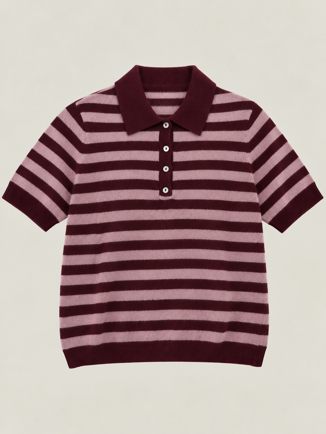 POLO RIGATA CON CASHMERE DONTWAIT