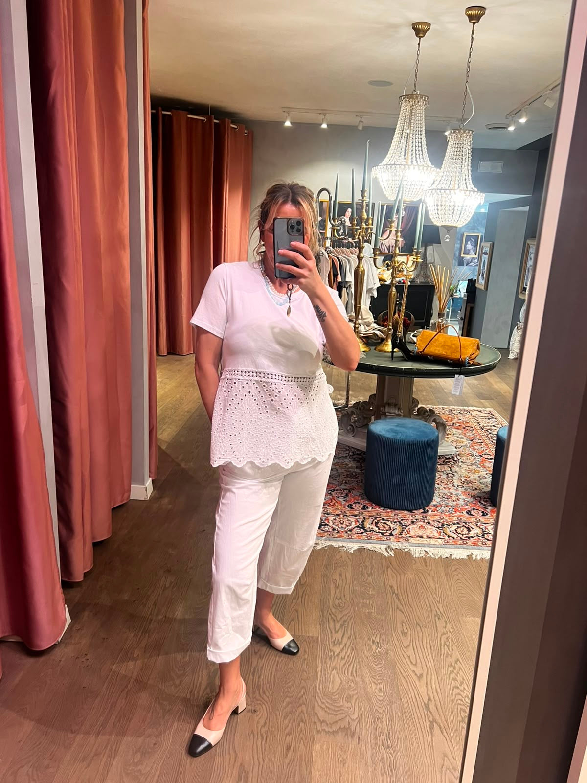 PANTALONE BIANCO LEGGERO DONTWAIT