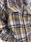 CAMICIA TARTAN CON STRASS DIXIE