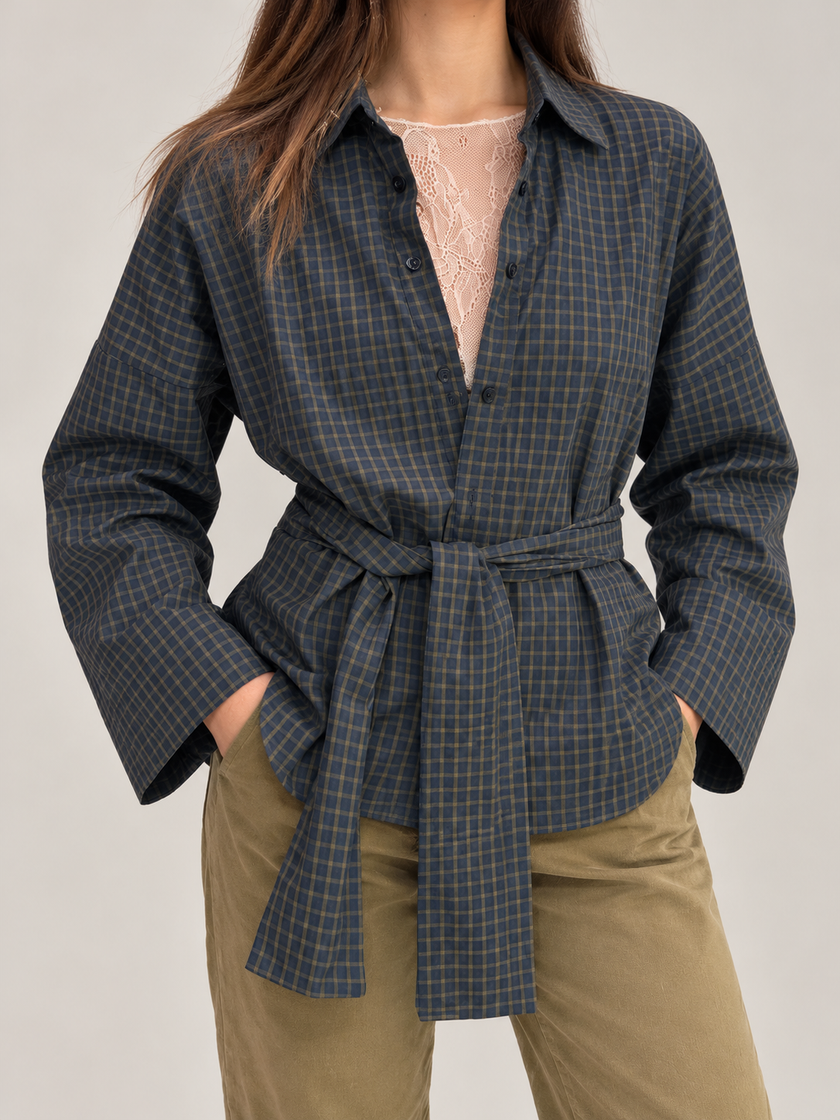 CAMICIA GINEVRA QUADRETTI DONTWAIT