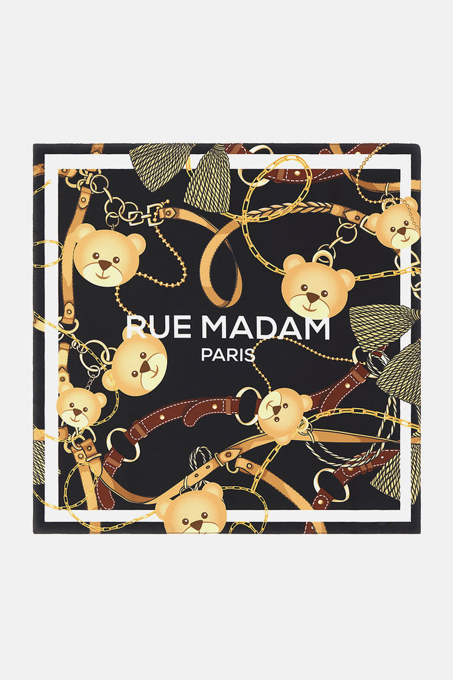 FOULARD CARRE' RUE MADAME