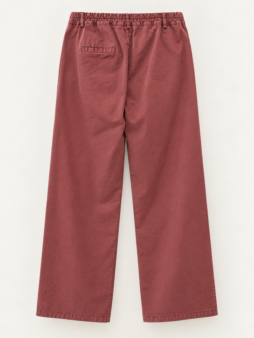 PANTALONE PALAZZO IN DRILL DONTWAIT