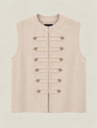 GILET IN VISCOSA MILITARY DONTWAIT