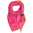 Sciarpa Marly rosa in spugna