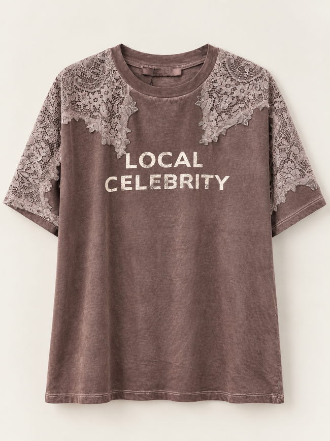 TSHIRT ‘LOCAL CELEBRITY’ PHILIALOFT