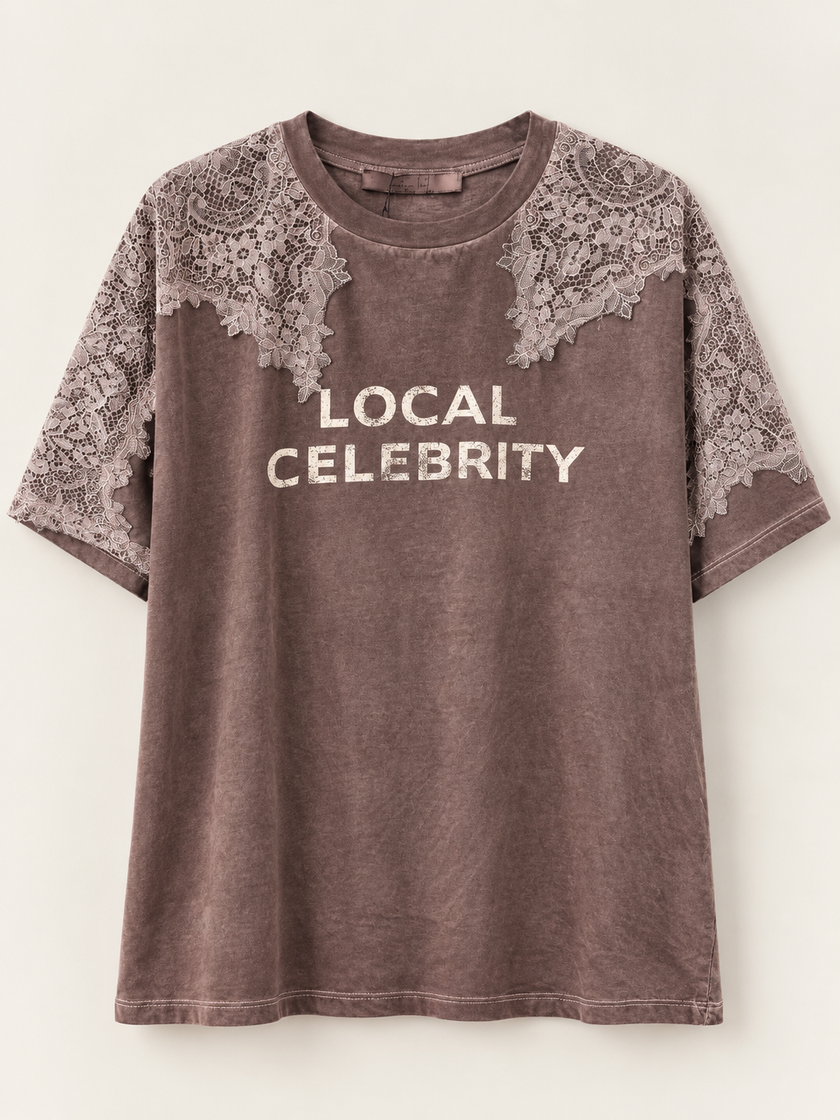 TSHIRT ‘LOCAL CELEBRITY’ PHILIALOFT