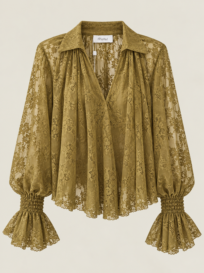 BLUSA IN PIZZO MOTEL