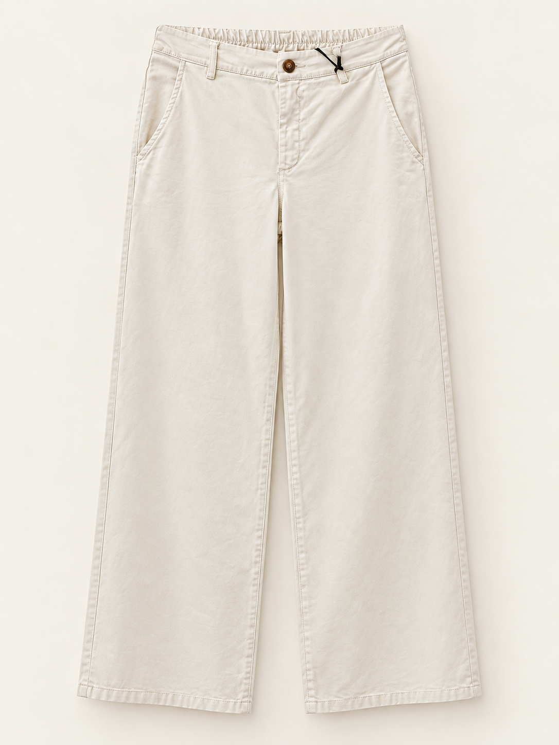 PANTALONE PALAZZO IN DRILL DONTWAIT