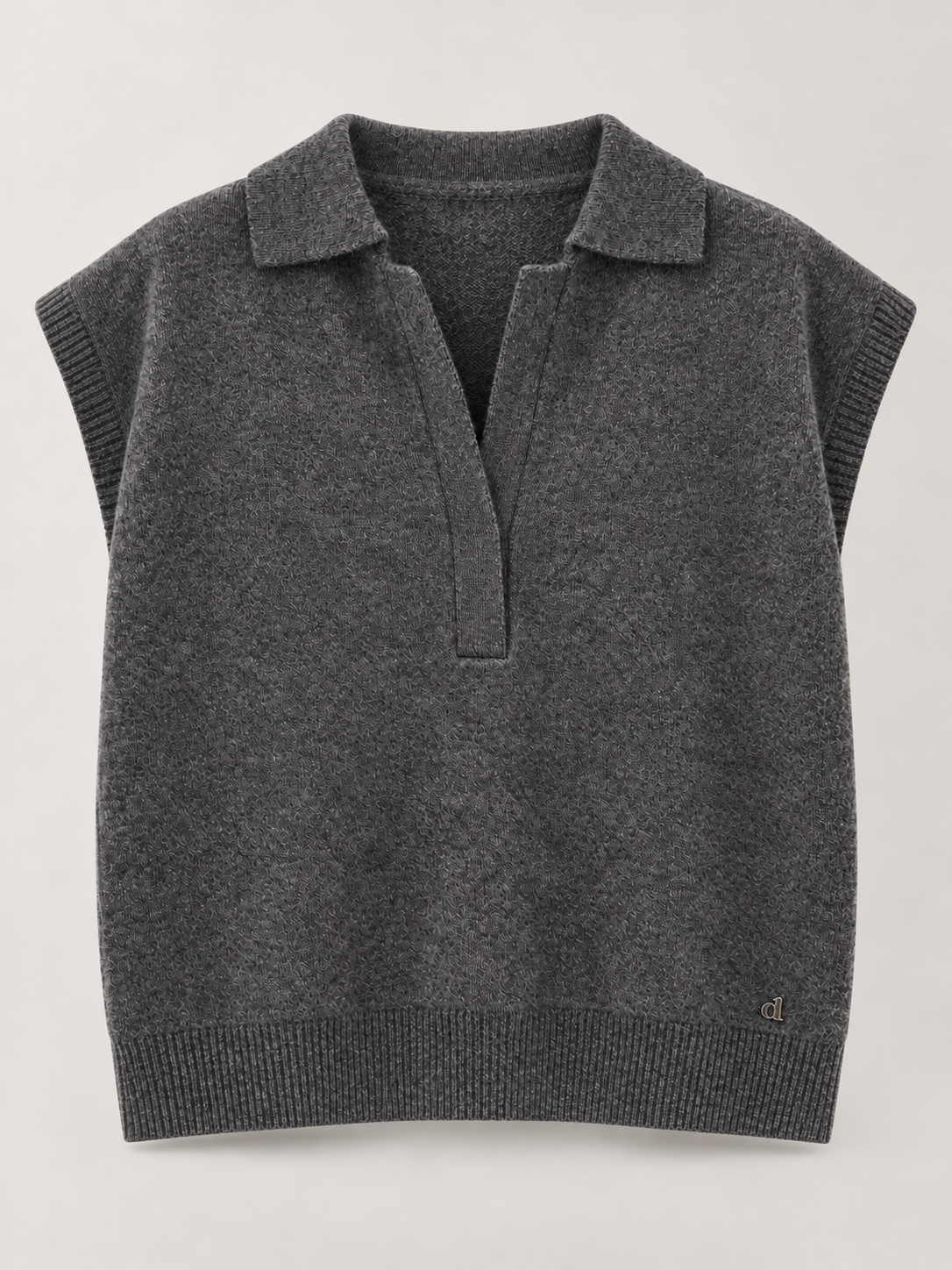 GILET IN MAGLIA MISTO LANA DIXIE