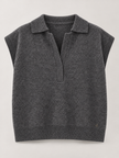 GILET IN MAGLIA MISTO LANA DIXIE