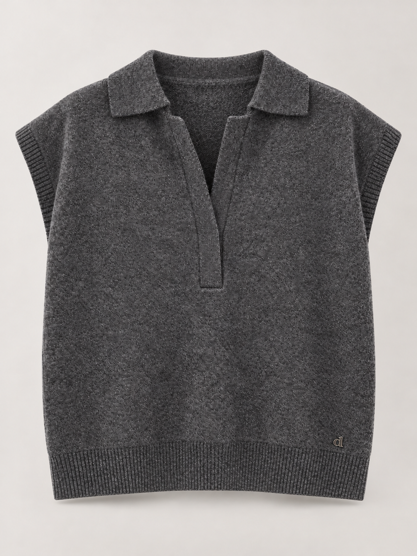GILET IN MAGLIA MISTO LANA DIXIE