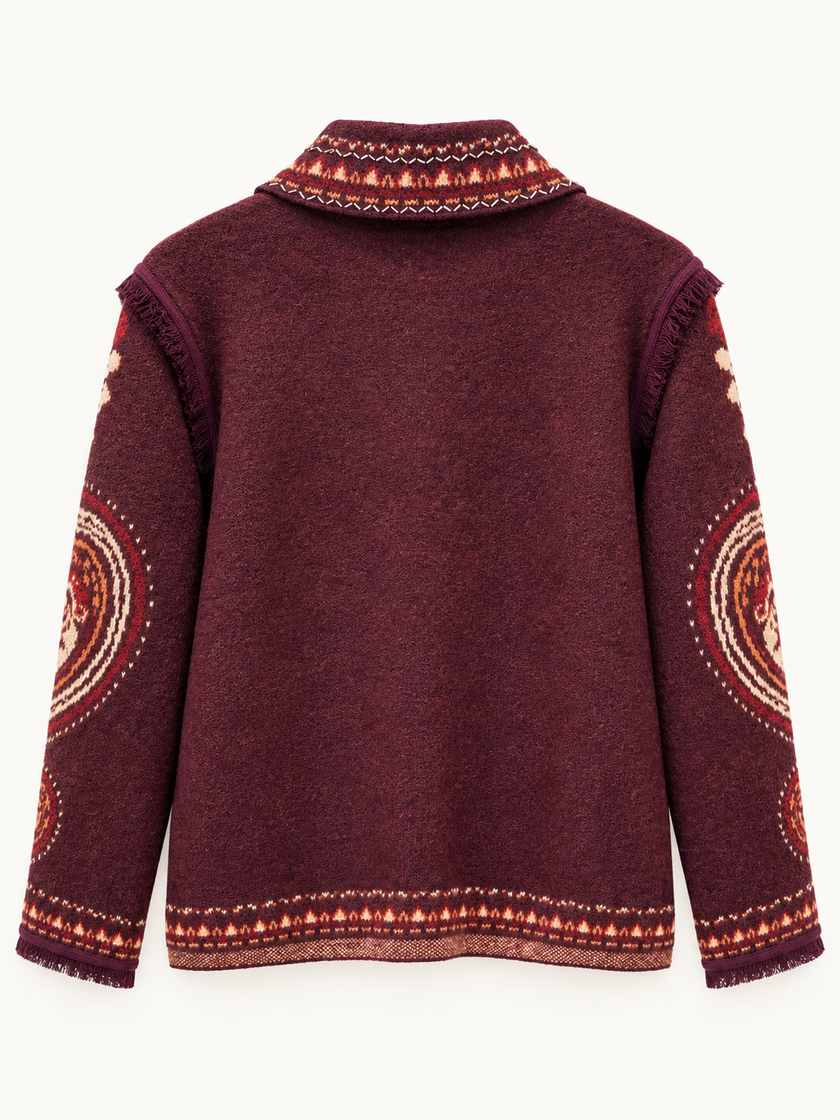 GIACCA IN MAGLIA JACQUARD DONTWAIT