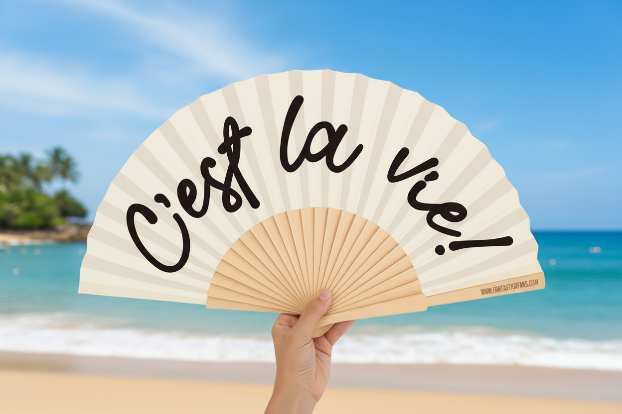 C'est La Vie Script 23cm ventilatore
