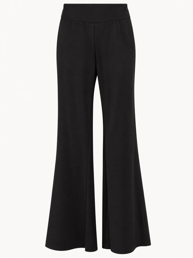 PANTALONE A ZAMPA NERO DONTWAIT