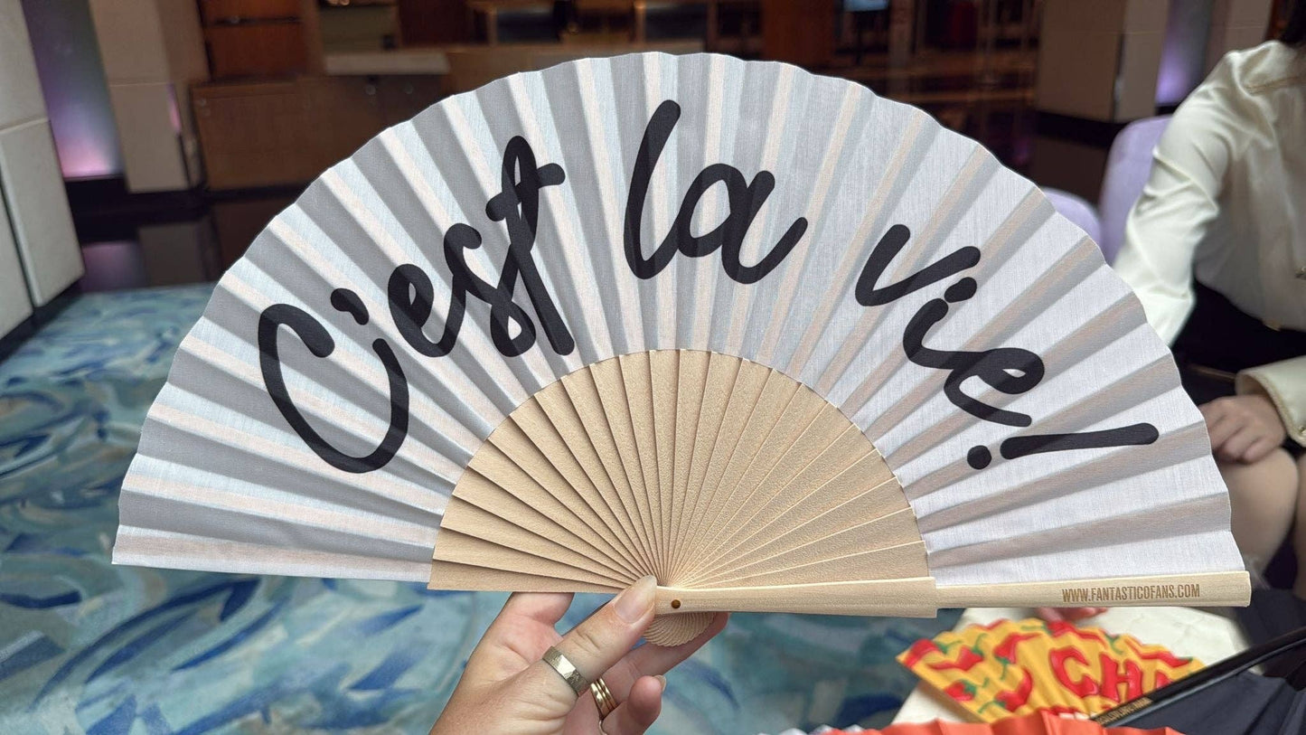 C'est La Vie Script 23cm ventilatore