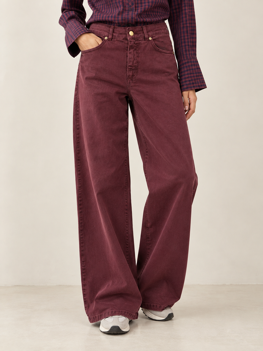 JEANS FLARE GAMBA AMPIA PHILIALOFT