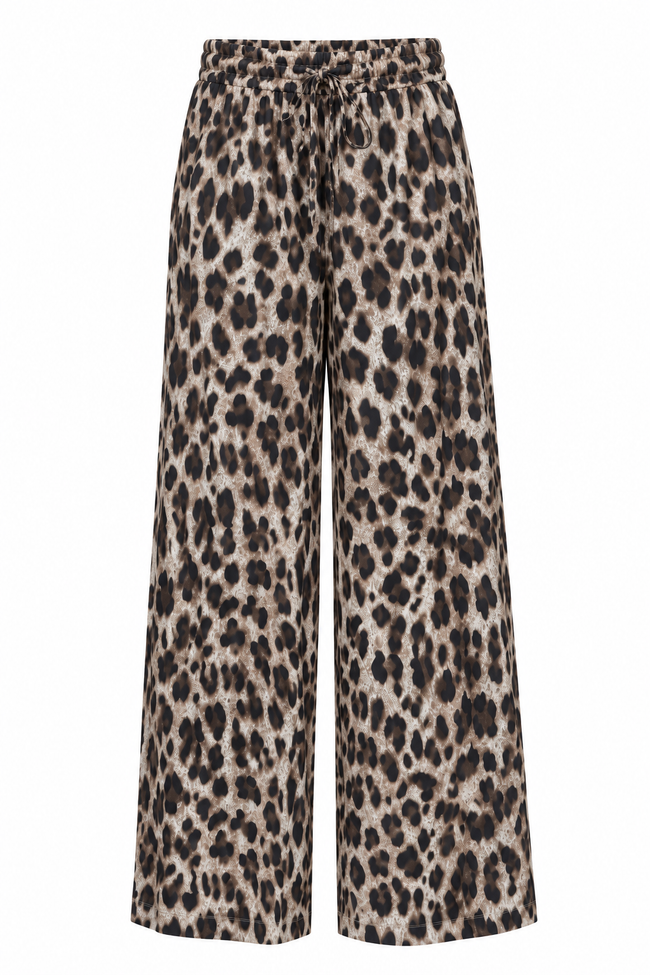 PANTALONE IN VISCOSA MACULATO DONTWAIT