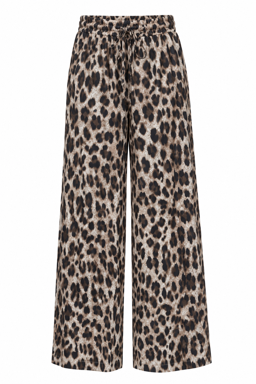 PANTALONE IN VISCOSA MACULATO DONTWAIT