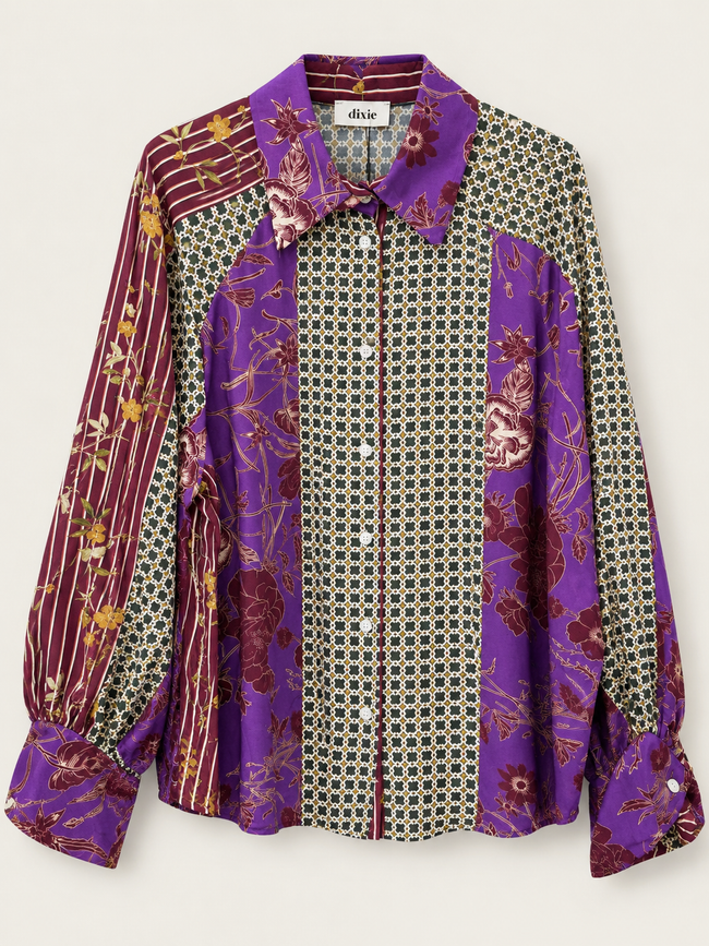CAMICIA IN FANTASIA VISCOSA DIXIE
