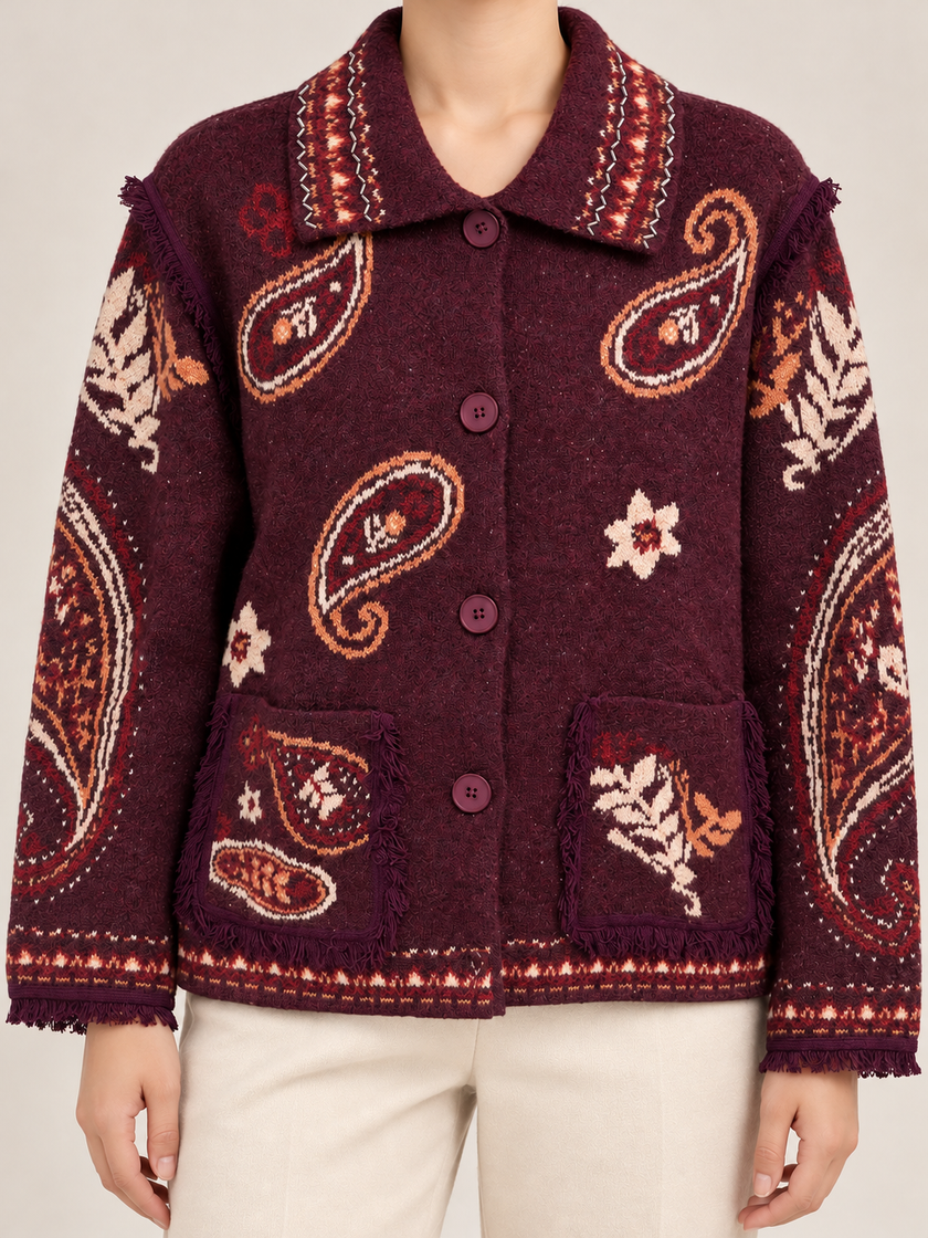 GIACCA IN MAGLIA JACQUARD DONTWAIT