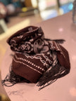 FOULARD IN FANTASIA CON FRANGE DONTWAIT