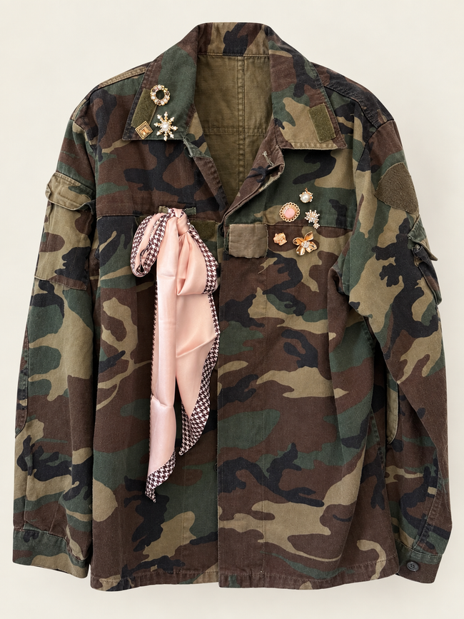 GIACCA MILITARY PINK DONTWAIT