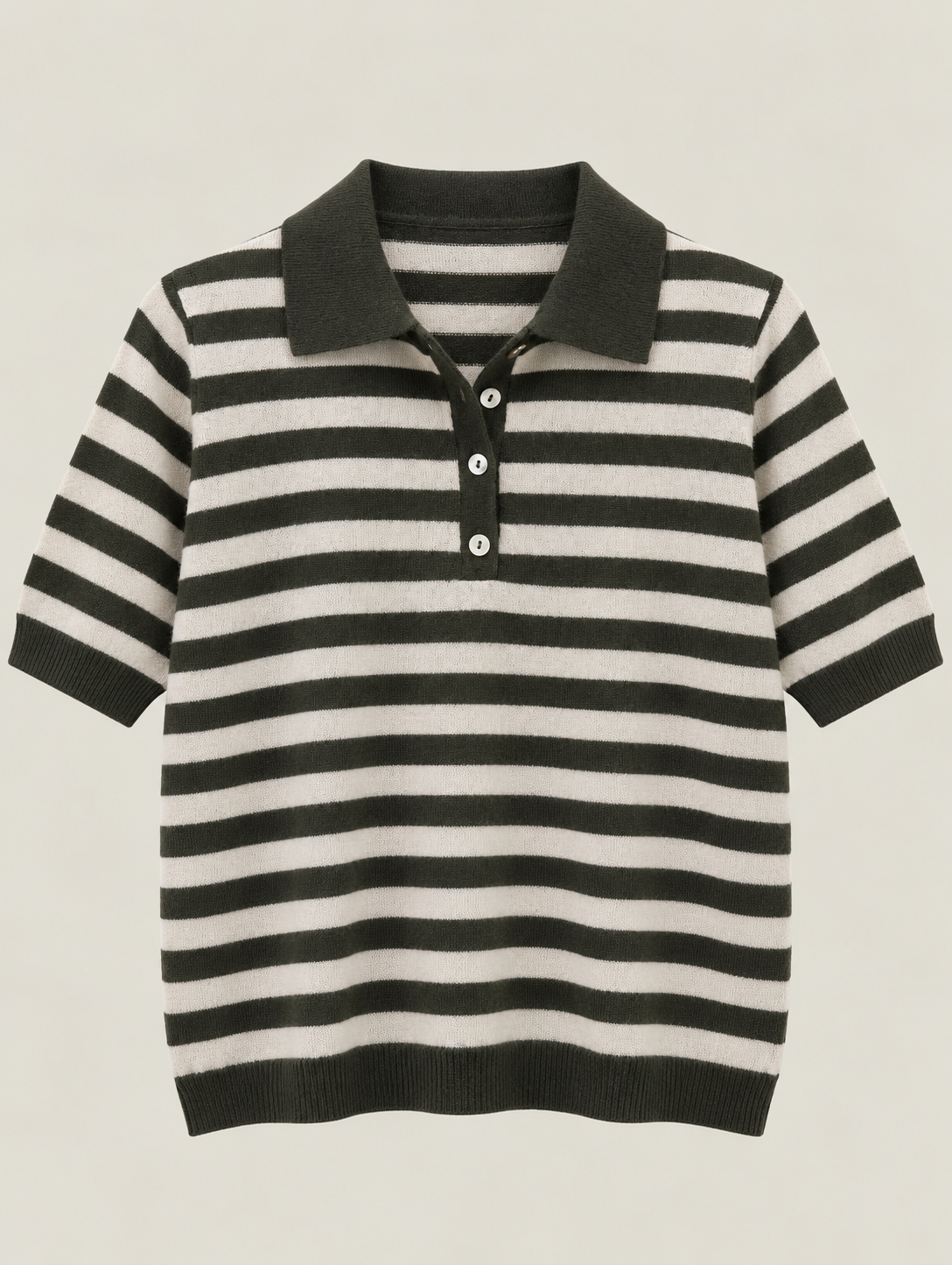 POLO RIGATA CON CASHMERE DONTWAIT
