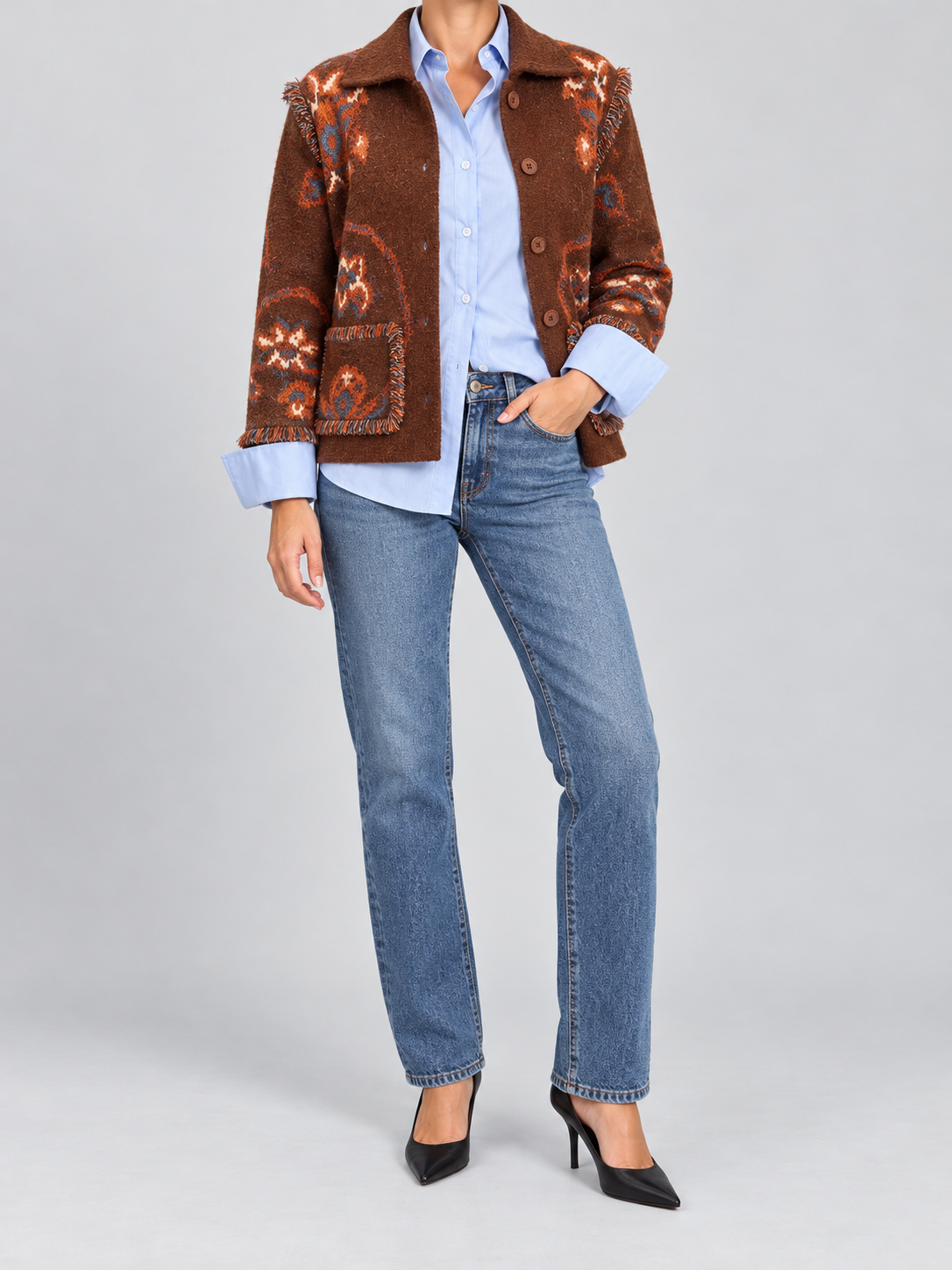 GIACCA IN MAGLIA JACQUARD DONTWAIT