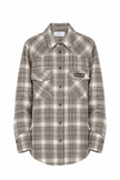 CAMICIA CON TASCHE CHECK SOALLURE