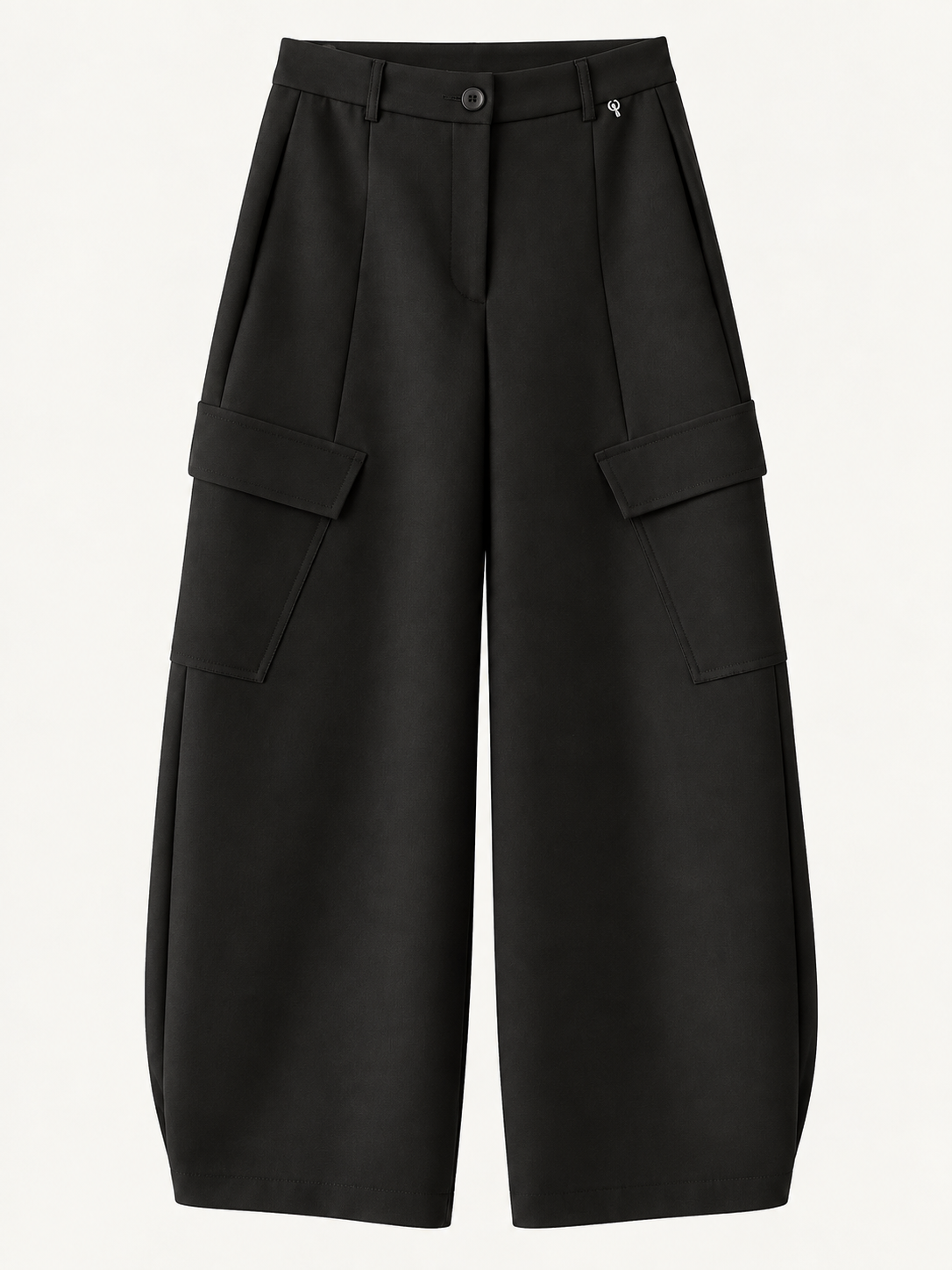 PANTALONE BALLOON CON TASCHE NERO PHILIALOFT