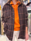 CAMICIA QUADRI CON FRANGE DONTWAIT