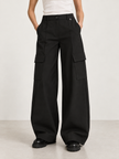 PANTALONE BALLOON CON TASCHE NERO PHILIALOFT