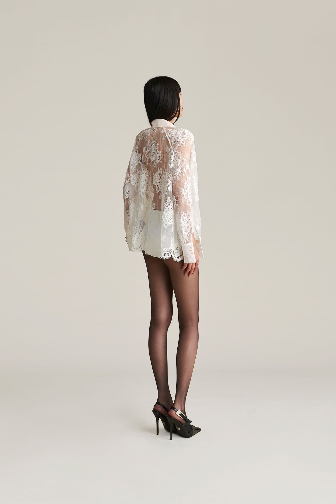 CAMICIA PIZZO ANIYE BY