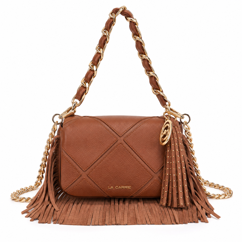 BORSA SMALL ISABEL CON FRANGE LACARRIE