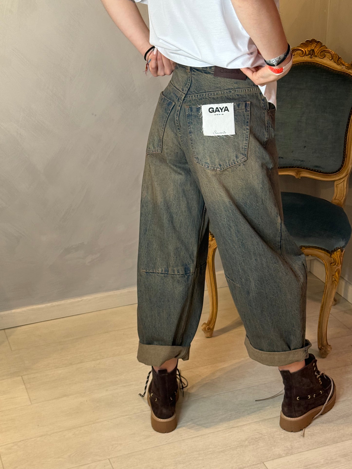 JEANS GAYA IN DENIM SOUVENIR