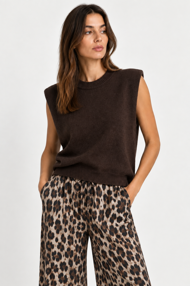 GILET IN LANA E CASHMERE SOUVENIR